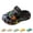Black, variant on Toddler Kids Boys Girls Sandals Clogs Garden Shoes Sandal Dinosaur Full Printed Shoes Lightweight Beach Sandals Breathable Slip On Water Shoes 2-12Y