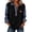 Z01-Black, variant on Sweaters for Women Denim Lapel V Neck Buttons Closure Casual Long Sleeve Cable Knit Loose Pullover Sweater