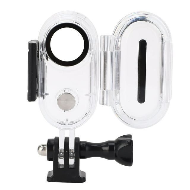 Concha Protectora de Buceo Submarino, Cáscarara Protectora Impermeable de Cámara Deportiva 304 Anillos de Sellado de Botón de Acero Absorción inoxidable de Choque 40m para GO3SS