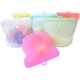 thumbnail image 3 of Bolsas reutilizables para almacenamiento de alimentos, silicona de grado alimenticio, cocinar, almacenar, congelar, aptas para microondas, herméticas, juego de 3, 3 of 5