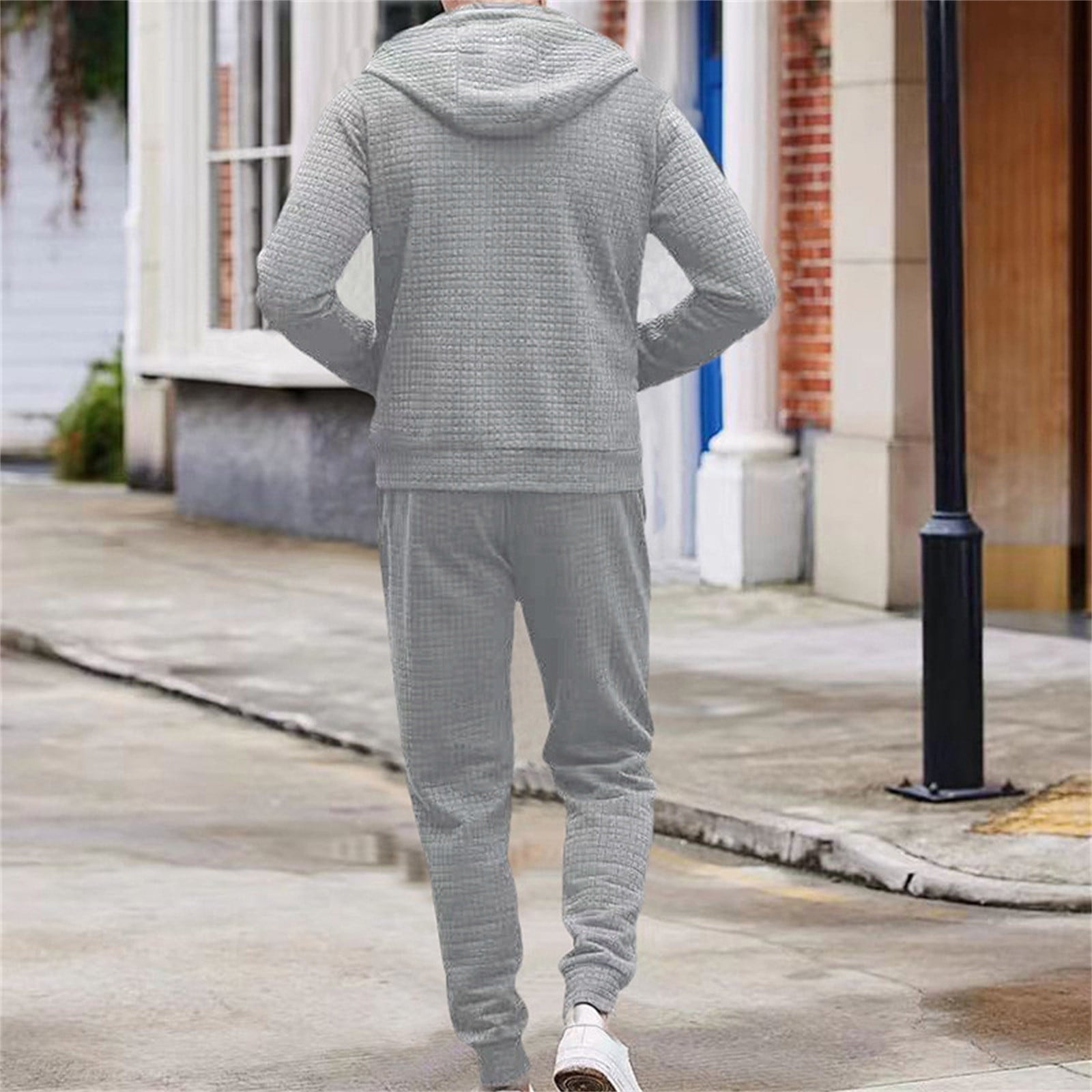 Tracksuit Grey Polo Sweatsuit Men's Tracksuit Polo Sweat