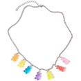 thumbnail image 1 of Collier Ours en Gélatine Mignon 7 Couleurs Pendentif en Résine Coloré pour Femmes Filles, 1 of 4