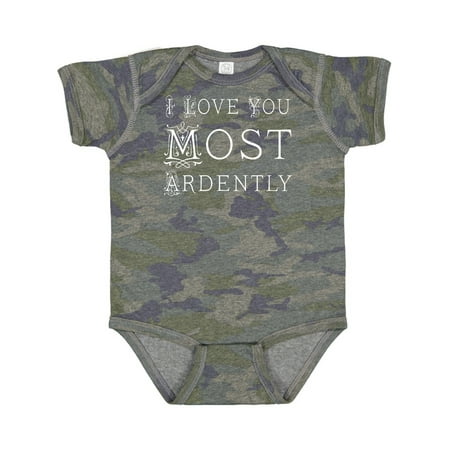 

Inktastic I Love You Most Ardently Austen Gift Baby Girl Bodysuit