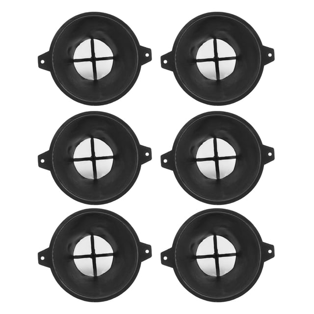 Colador de pintura reutilizable, 6 piezas de filtro de pintura de plástico, filtro de pintura de malla fina, colador de pintura optimizado para la excelencia