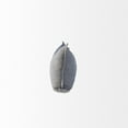 thumbnail image 3 of Gray and Blue Color Block Lumbar Pillow Cover, 3 of 3