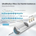 thumbnail image 3 of Restored Waterdrop TST-UF 0.01μm Ultra-Filtration Under Sink Water Filter System, Stainless Steel Water Filter for Sink, 5X Service Life Under Sink Water Filtration System (Refurbished), 3 of 9