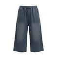 thumbnail image 4 of Kiijoy Boys Casual Denim Capri Pants Pull On Stretch Cropped Jeans, Sizes 5-15, 4 of 6
