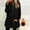 Black, variant on Fleece Jacket Women Sevevn Women's Fleece Coat Oversized Zip Up Hooded Jacket Winter Sherpa Coat