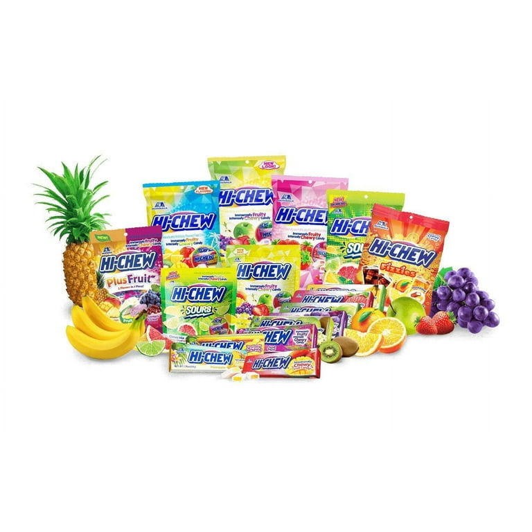 Morinaga Hi-Chew Strawberry Fruit Chews 1.76oz Pack of 10