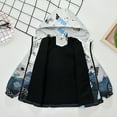 thumbnail image 4 of WOYY Tween Boys Winter Warm Jacket Astronaut Print Coat Outerwear, Sizes 11-12, 4 of 8
