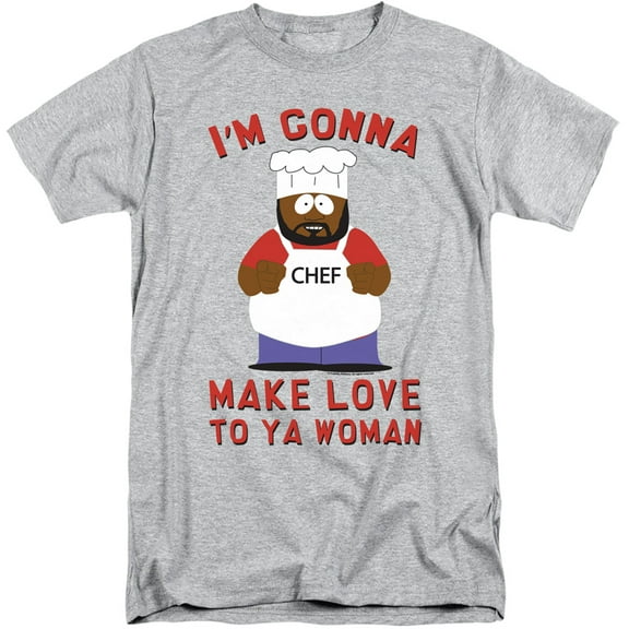 South Park Make Love Unisex Adult Tall T Shirt,Make Love, 2X-Large