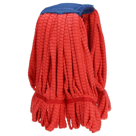 Uxcell 13 oz 33.5 Inch Mop Head Replacement Microfiber Floor Cleaning, Red