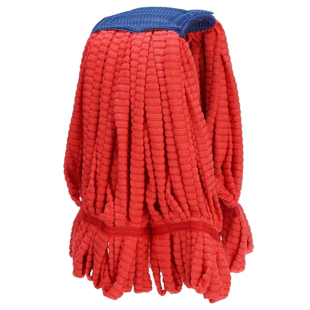 Reemplazo de Cabezal de Mopa de Microfibra de 13 oz y 33.5 Pulgadas, Rojo