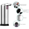thumbnail image 2 of Bewildely Dispensador automático de jabón líquido, bomba dispensadora sin contacto de jabón con Sensor líquido inteligente manos libres para cocina, Suministros de limpieza para el hogar Bewildely HA5410-00B, 2 of 6
