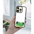 thumbnail image 5 of FINCIBO Soft Rubber Protector Cover Case for Apple iPhone 14 Pro Max 6.7" 2022, Green Frog, 5 of 5