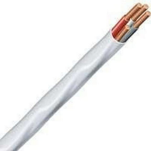 Southwire Building Wire 14 Ga, 3 Conductor 15 Amp 600 V 90 Deg C 50 ' White