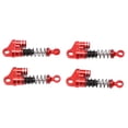 thumbnail image 1 of Amortiguadores RC ANGGREK de metal Rojo 4 piezas Para 1/24 RC Car, 1 of 8