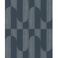 thumbnail image 2 of Blue Retro Funky Geometric Wallpaper R8379, 2 of 5