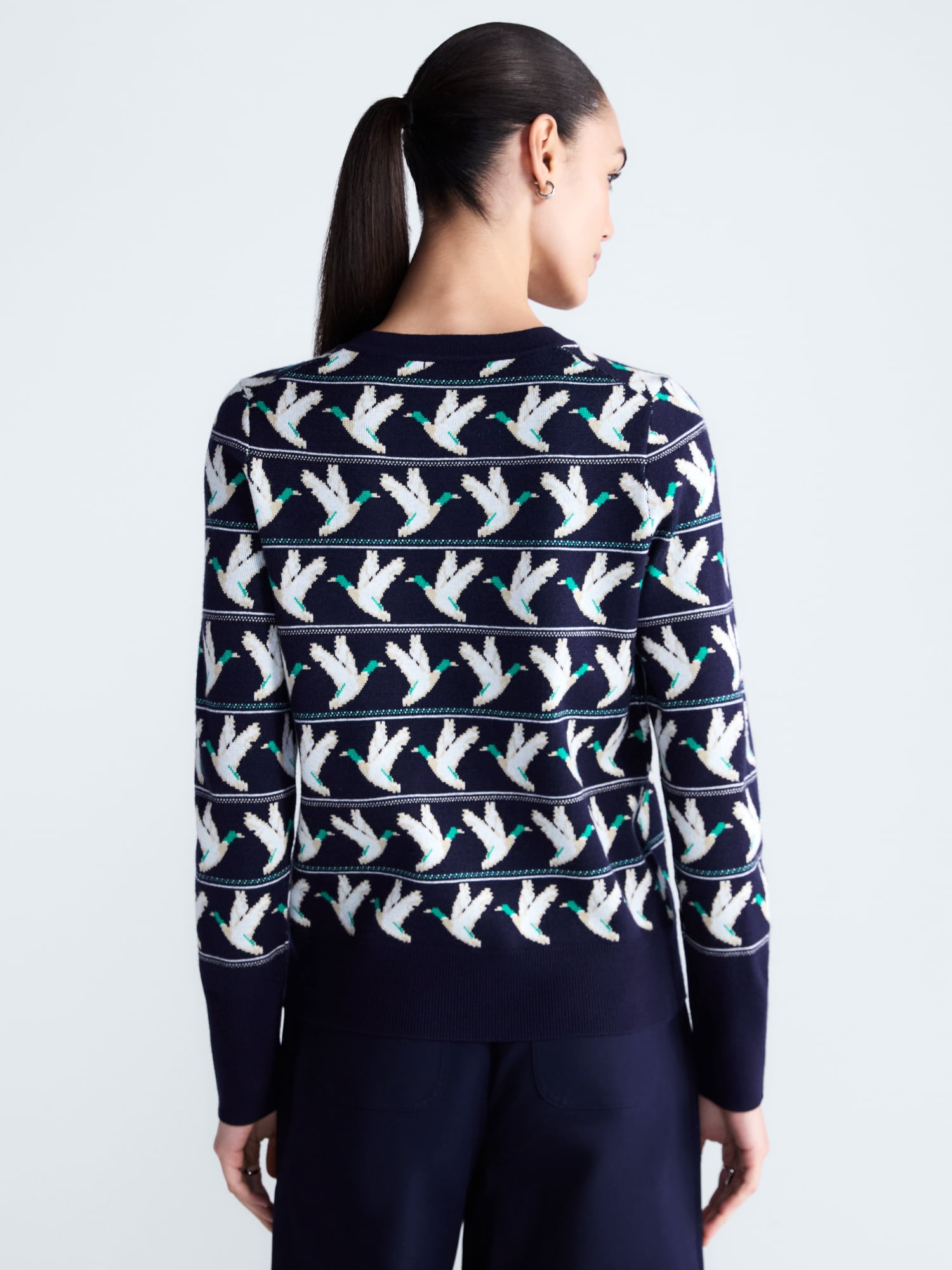 Free Assembly Women's and Women's Plus Cozy Yarn Crewneck Sweater, Midweight, Sizes XS-4X