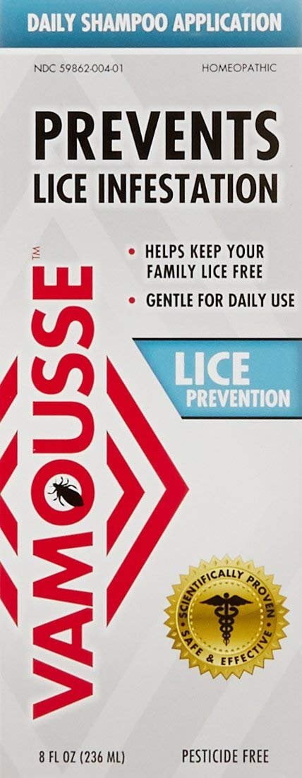 Vamousse Lice Prevention Daily Shampoo Application 8 oz