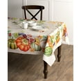 thumbnail image 2 of Maison d' Hermine Lumina100% CottonTablecloth for Kitchen Dining | Tabletop | Decoration | Parties | Weddings | Autumn/Winter (Square, 60 Inch by 60 Inch), 2 of 3