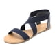 thumbnail image 1 of Sandalias Gladiador Planas con Tira Elástica para Mujer DREAM PAIRS en Azul Marino, 1 of 5