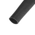 thumbnail image 5 of Fiberglass Heat Wire Shield Sleeve Heat High Temp Shield Adjustable 10ft 10mm 3/8" Black for Car Wire Loom Protection, 5 of 6