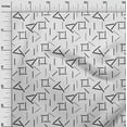 thumbnail image 2 of oneOone Cotton Poplin Fabric Line Geometric Print Fabric BTY 56 Inch Wide, 2 of 4