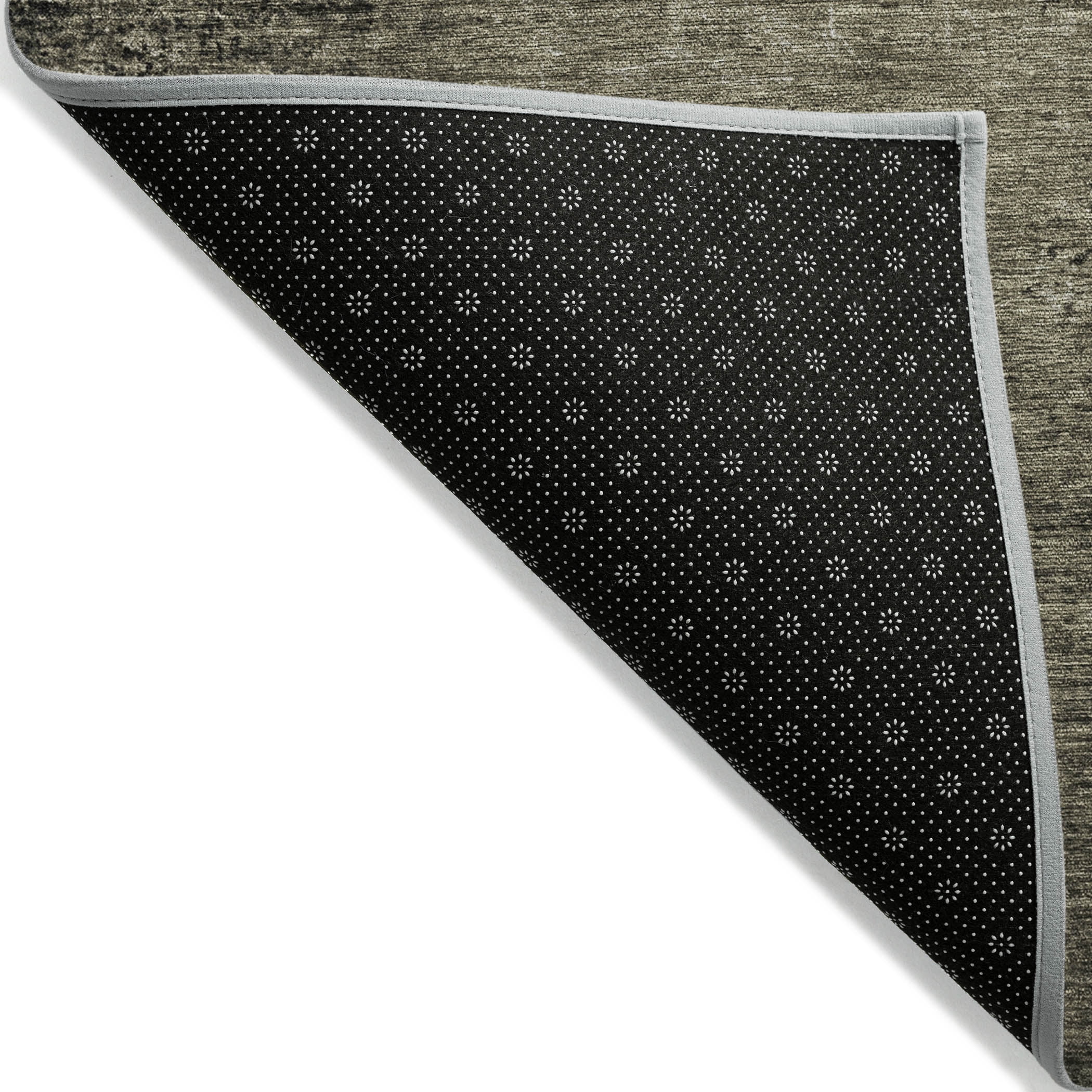 Addison Rugs Chantille Indoor/Outdoor Transitional Organic Gray Washable Runner Rug, 2'3" x 7'6"