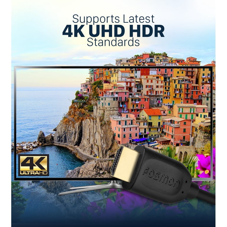 Fosmon 4K HDMI Cable 15 Feet High Speed photo 2
