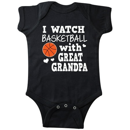 

Inktastic I Watch Basketball with Great Grandpa Gift Baby Boy Bodysuit