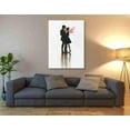 thumbnail image 2 of Epic Graffiti 'The Embrace II' by Marco Fabiano, Canvas Wall Art, 40"x54", 2 of 2