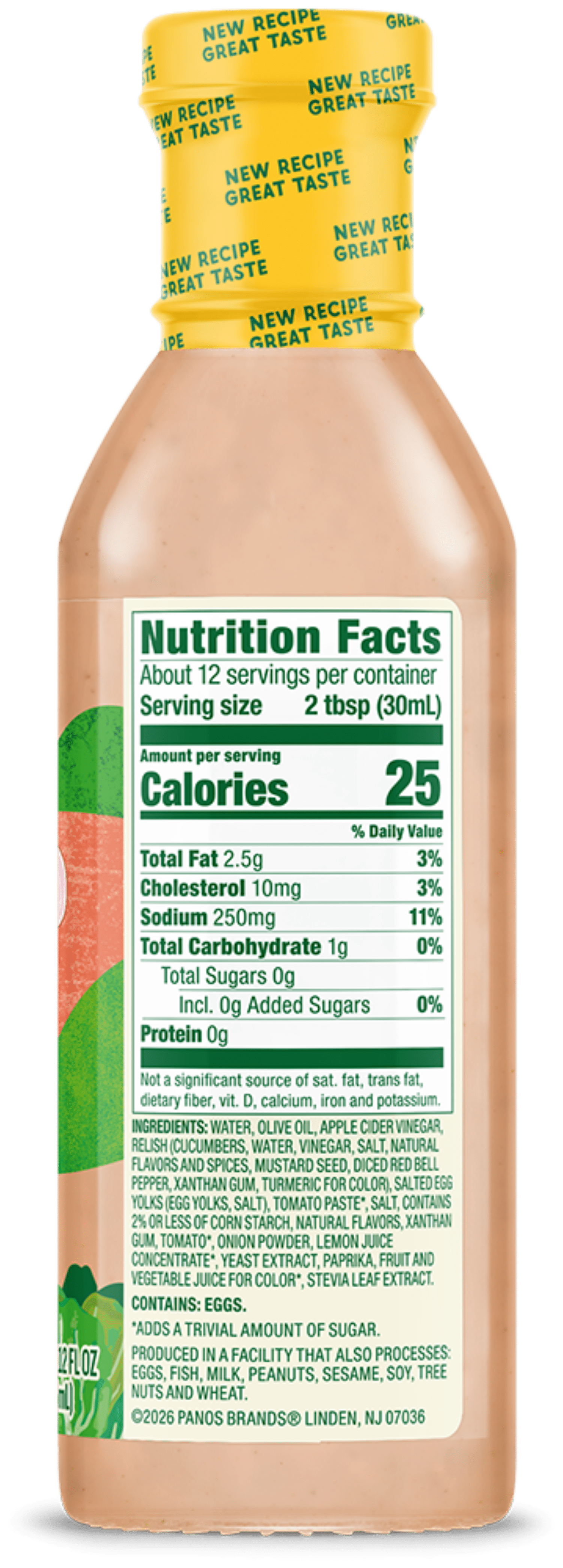 (4 pack) Walden Farms Thousand Island Dressing, 12 oz. Bottle