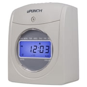 uPunch Electronic Calculating Bundle Punch Card Time Clock System 159969