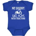 thumbnail image 3 of Inktastic Farmer My Daddy Still Plays with Tractors Boys or Girls Baby Bodysuit, 3 of 5