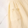 thumbnail image 4 of Splozh Baby Dresses 2T 3T 4T 5T 6T 7T Toddler Fall Dress with Bag Girls Ruffle Dress Casual Summer Clothes for Baby Girls,White,2-3 Years, 4 of 9