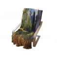 thumbnail image 4 of Yosemite Soft Flannel Fleece Blanket, Bird's Flight Flies over Mountains Yosemite National Park Early Fall Season, Cozy Plush for Indoor and Outdoor Use, 60" x 80", Orange Blue Green, by Ambesonne, 4 of 6