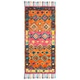 thumbnail image 6 of SAFAVIEH Aspen Jake Southwestern Wool Area Rug, Orange/Fuchsia, 10' x 14', 6 of 7