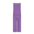 thumbnail image 6 of Cotton Linen Two Piece Sets for Women 2025 Wide Leg Two Piece Pants Set Casual Tank Tops Two Piece Outfits Summer Lounge Set, Limited Time Offer, 6 of 6