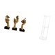 thumbnail image 5 of Estatuas de pensadores,Estatuas de pensadores,esculturas de arte abstracto para mesa,Mesa auxiliar redonda,Mesa auxiliar redonda de acrílico transparente de 3 niveles para sala de estar,Mesita, 5 of 8