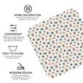 thumbnail image 4 of Fuzoiu colorful doodle insects Print Leather Coasters Set,Drink Coasters Set of 6,for Tabletop Protection, Durable PVC Coasters,Home Décor and Housewarming Gift,Square, 4 of 7