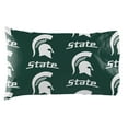 thumbnail image 3 of The Northwest Company Michigan State Spartans 4-Piece Twin Bed in a Bag Set, 3 of 4
