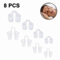 thumbnail image 2 of 8-Pack Nasal Dilators for Breathing Support, Anti-Snoring Aid with Multiple Sizes and Travel Case Included, 2 of 4