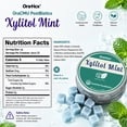 thumbnail image 7 of Oraticx Xylitol Mints with OraCMU PostBiotics — Peppermint | 99% Finnish Xylitol | Oral Probiotic Blend | Sugar-Free | 60g, 7 of 7