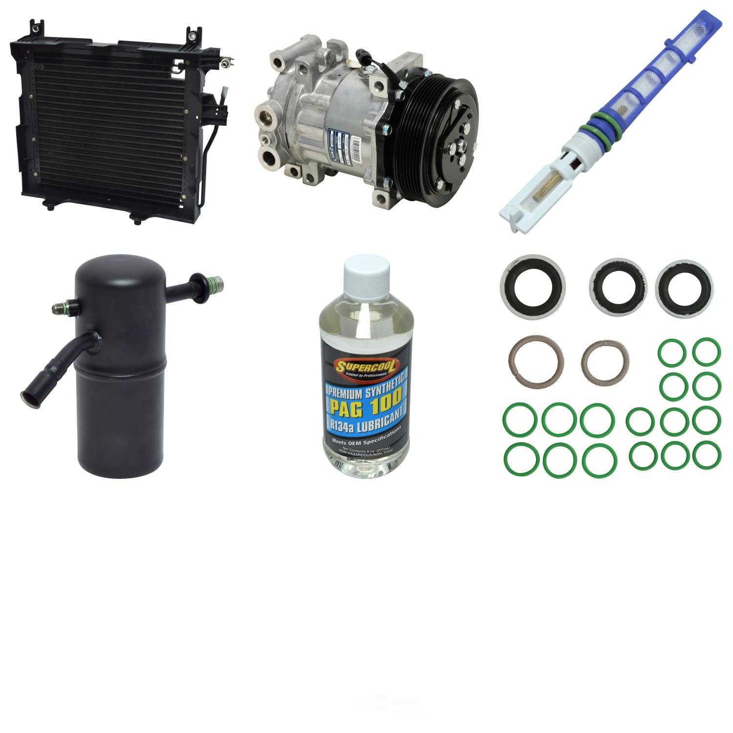 A/C Compressor and Component Kit -- Compressor-Condenser Replacement Kit Fits select: 1997 ,1998-1999 DODGE DAKOTA