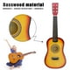 thumbnail image 4 of Guitarra para principiantes de 23 pulgadas, resistente al desgaste, 6 cuerdas, guitarra pequeña, regalo de cumpleaños para niños, 4 of 5