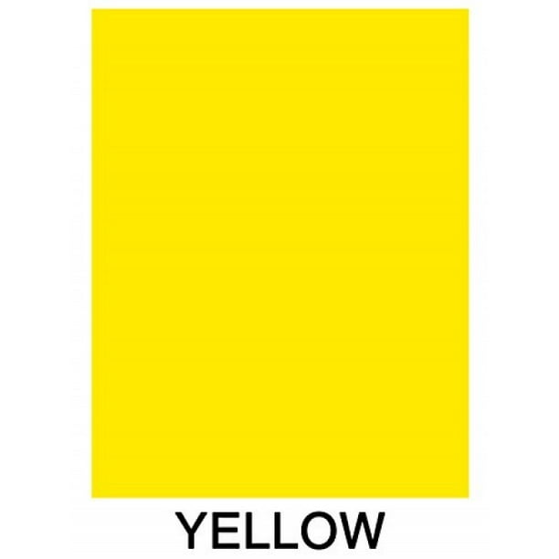 Neon Bright Fluorescent Colored Paper | 500 Sheets (8.5 X 11, Yellow