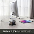 thumbnail image 4 of Link2Home Pop Up Outlet with USB, 3 Outlets, 2 USB Ports, Silver, 4 of 11