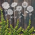 thumbnail image 6 of Clearance Office cabinet under $6,Garden Fence Large Flower Stencils DIY Decoration 2024 New Giant Reusable Floral Stencil For Painting On Wood Walls Fence Pattern Sunflower Yard Spray Paint Cr, 6 of 9