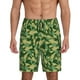 thumbnail image 1 of Balery Crayfish Army Pantalones cortos de pijama de punto de algodón para hombre con cinturilla y bolsillos-X-Large, 1 of 6
